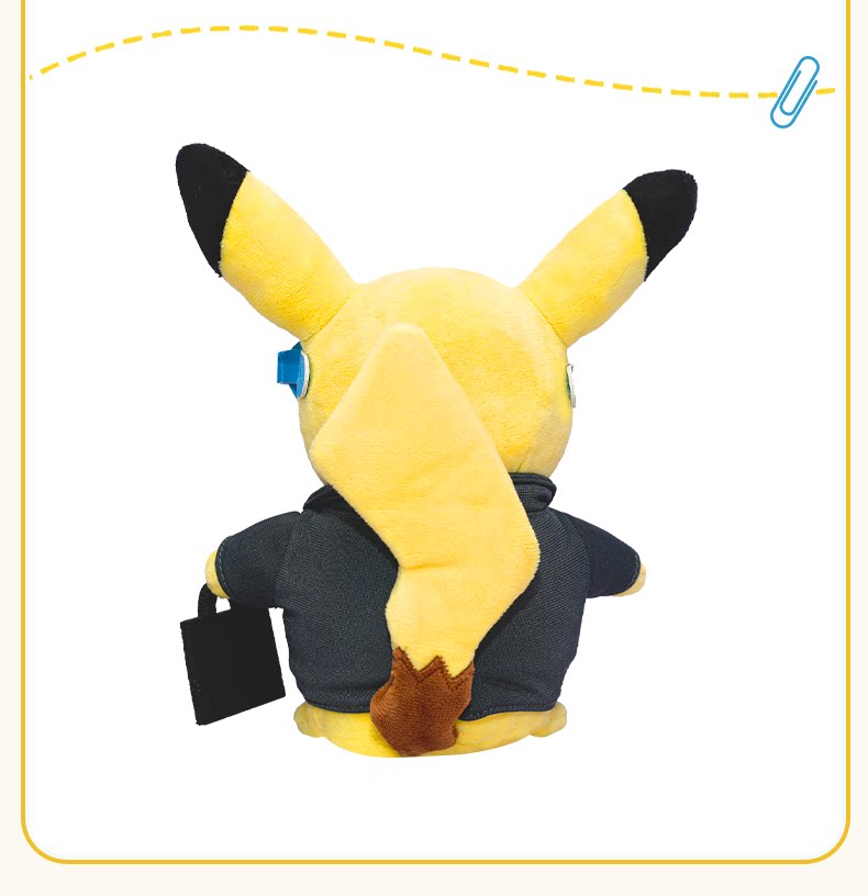 Pokémon Office Worker Pikachu Cute Comfort Plush Doll