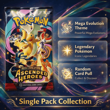 Pokémon Mega Evolution Ascended Heroes Card Pack(ME02.5)