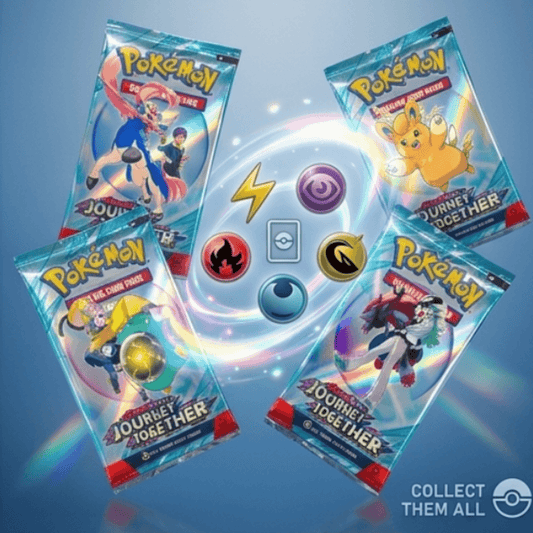 Pokémon Scarlet & Violet Journey Together Booster Pack – 10 Random Cards